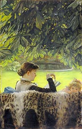 Quiet, undated by Joseph Tissot | Painting Reproduction