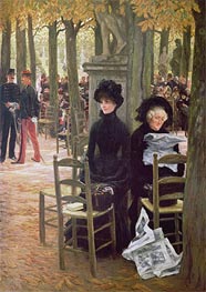 Without a Dowry (Sans Dot), c.1883/85 by Joseph Tissot | Painting Reproduction