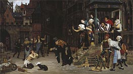 The Return of the Prodigal Son, undated by Joseph Tissot | Painting Reproduction