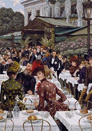 The Artists' Wives, 1885 by Joseph Tissot | Painting Reproduction