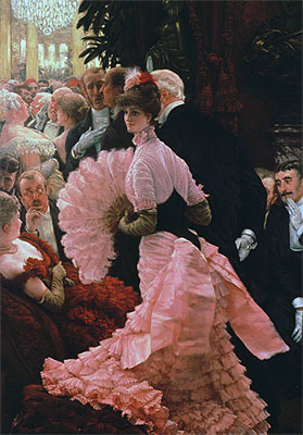 The Political Lady, c.1883/85 | Joseph Tissot | Gemälde Reproduktion
