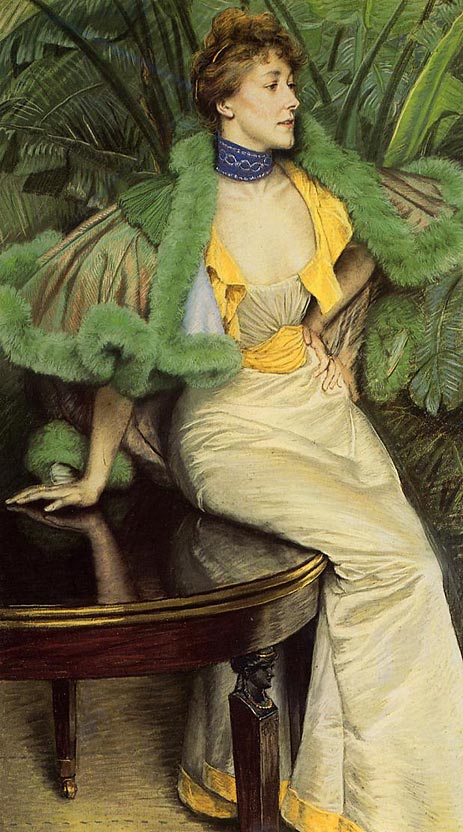 Die Prinzessin von Broglie | Joseph Tissot | Gemälde Reproduktion