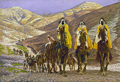 Die Reise der Weisen | Joseph Tissot | Gemälde Reproduktion
