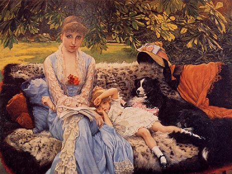 Quiet, c.1881 | Joseph Tissot | Painting Reproduction