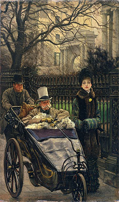 Die Tochter des Kriegers, oder Die Genesende | Joseph Tissot | Gemälde Reproduktion