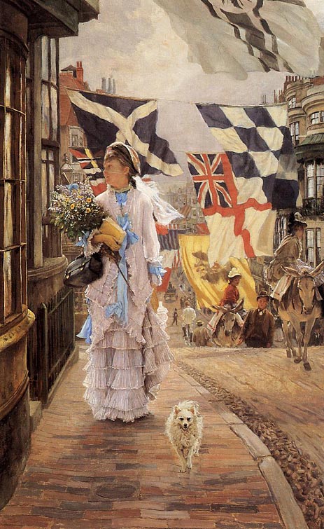 Ein Festtag in Brighton | Joseph Tissot | Gemälde Reproduktion