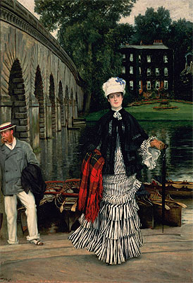 The Return from the Boating Trip, 1873 | Joseph Tissot | Painting Reproduction