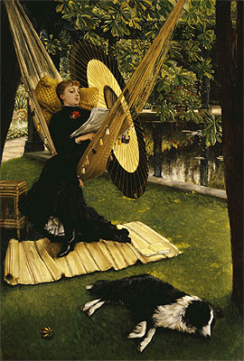 The Hammock | Joseph Tissot | Painting Reproduction