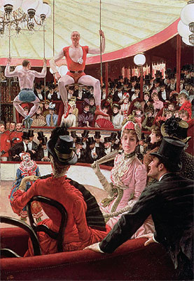 Women of Paris - The Circus Lover (The Sporting Women), 1885 | Joseph Tissot | Gemälde Reproduktion