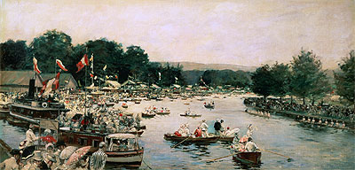 Henley Regatta, c.1877 | Joseph Tissot | Painting Reproduction