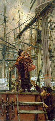 Emigrants, c.1879 | Joseph Tissot | Gemälde Reproduktion