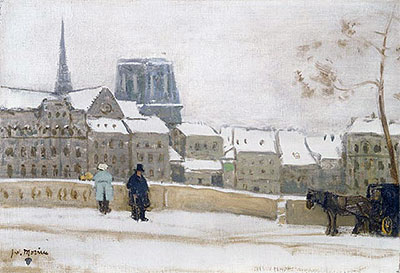 Notre-Dame, Paris, c.1901/02 | James Wilson Morrice | Painting Reproduction