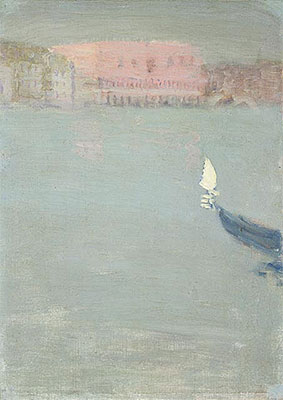 Prow of a Gondola, Venice, c.1897 by James Wilson Morrice | Painting Reproduction