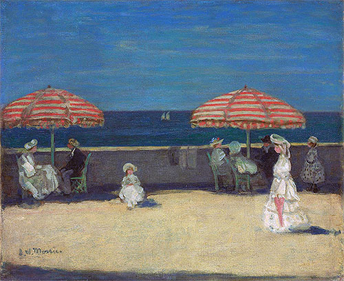 Dieppe, c.1906 by James Wilson Morrice | Painting Reproduction