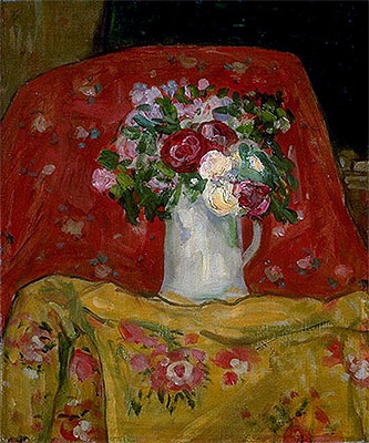 Flowers, c.1911/12 | James Wilson Morrice | Painting Reproduction