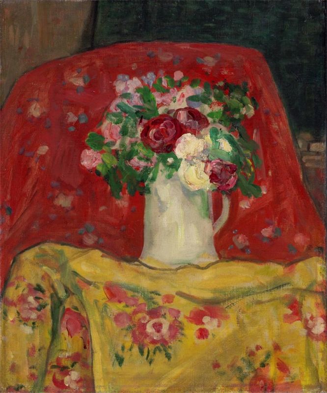 Flowers, c.1911/12 by James Wilson Morrice | Painting Reproduction