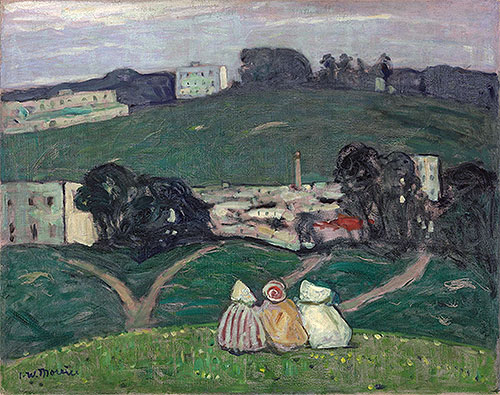Landscape, Tangiers, 1912 by James Wilson Morrice | Painting Reproduction