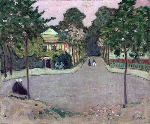 A Street in the Suburbs of Havana, c.1915/21 by James Wilson Morrice | Painting Reproduction