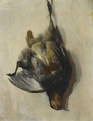 A Still Life of a Grey-Leg Partridge, Undated | Jan Baptist Weenix | Gemälde Reproduktion