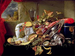 Still Life, Undated von Jan Davidsz de Heem | Gemälde-Reproduktion