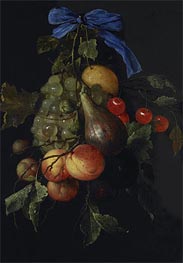 Fruit Cluster, 1651 von Jan Davidsz de Heem | Gemälde-Reproduktion