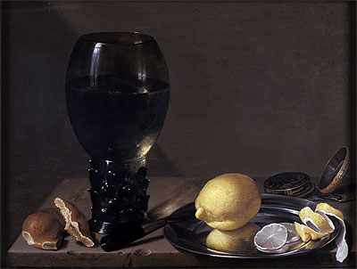 Still life with Wine Glass, 1628 | Jan Davidsz de Heem