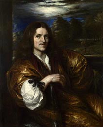 Self Portrait, c.1638 von Jan Lievens | Gemälde-Reproduktion