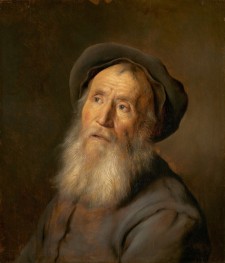 Bearded Man with a Beret, c.1630 by Jan Lievens | Painting Reproduction