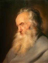 Head of an Old Man, c.1635 by Jan Lievens | Painting Reproduction