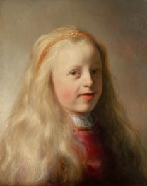 Bust Portrait of a Girl with Loose Hair, 1620s by Jan Lievens | Painting Reproduction