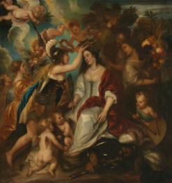 Allegory of Peace, 1652 by Jan Lievens | Painting Reproduction