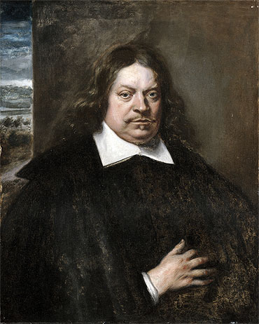 Portrait of a Man, c.1650 by Jan Lievens | Painting Reproduction