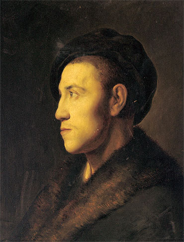Portrait of a Young Man in Profile, n.d. by Jan Lievens | Painting Reproduction