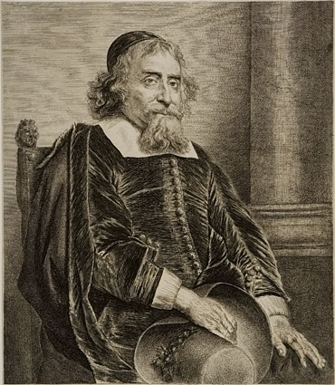 Ephraim Bonus, Jewish Physician, n.d. by Jan Lievens | Painting Reproduction