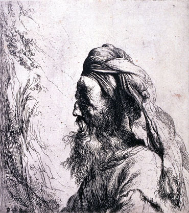 Head of an Oriental, n.d. | Jan Lievens | Gemälde Reproduktion
