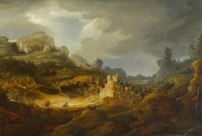Jan Lievens | Fantastic Landscape, c.1643/45 Fantastic Landscape, c.1643/45 | Jan Lievens