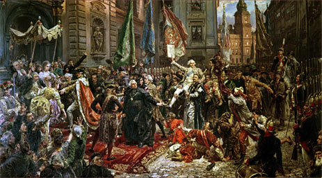 The Constitution of the 3rd May 1791, 1891 | Jan Matejko | Gemälde Reproduktion