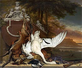 Dead Swan, c.1700/19 by Jan Weenix | Painting Reproduction