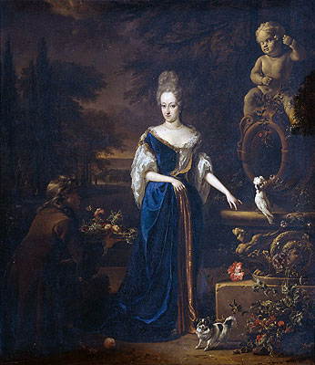 Porträt von Maria Cornelisz, Ehefrau von Silvester von Tongeren | Jan Weenix | Gemälde Reproduktion