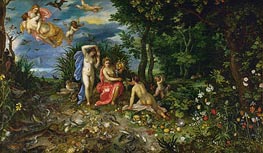 Ceres and the Four Elements | Jan Bruegel the Elder | Gemälde Reproduktion