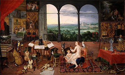 Hearing, 1617 | Jan Bruegel the Elder | Painting Reproduction