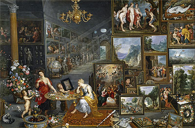 Sight and Smell, c.1620 | Jan Bruegel the Elder