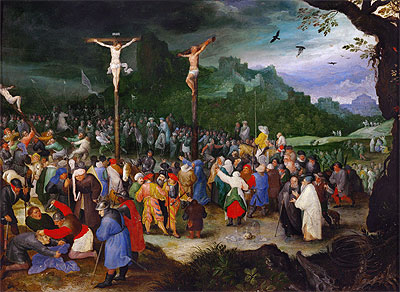Crucifixion, c.1595 | Jan Bruegel the Elder | Painting Reproduction