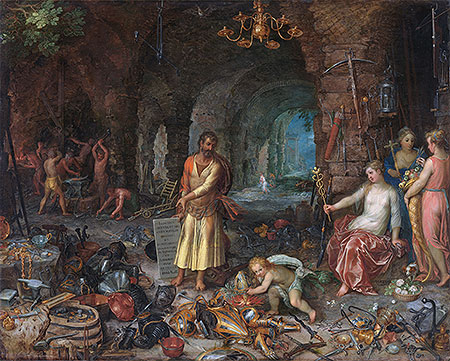 Die Prophezeiung des Jesaja, 1609 | Jan Bruegel the Elder