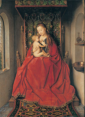 Lucca Madonna, Undated | Jan van Eyck | Gemälde Reproduktion