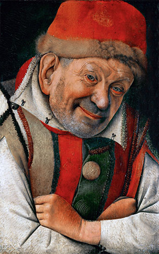 Gonella (The Court Dwarf of the Dukes of Ferrara), n.d. | Jan van Eyck | Gemälde Reproduktion