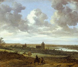 View of Arnhem, 1646 by Jan van Goyen | Painting Reproduction
