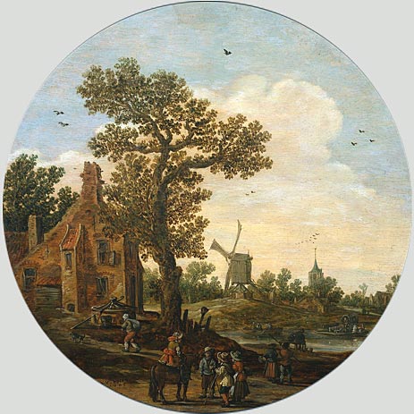 Summer, 1625 | Jan van Goyen | Painting Reproduction