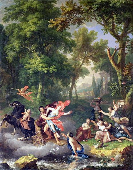 The Rape of Proserpine, n.d. by Jan van Huysum | Painting Reproduction