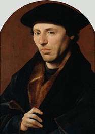 Porträt eines Haarlemer Bürgers, 1529 von Jan van Scorel | Gemälde-Reproduktion